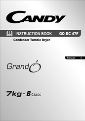 Candy GrandO GO DC 47F Manuel D'utilisation