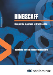 scafom-rux Ringscaff Manuel De Montage Et D'utilisation