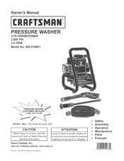 Craftsman 580.676651 Manuel D'utilisation