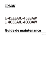 Epson L-4533A Guide De Maintenance