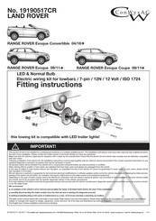 ConWys AG 19190517CR Instructions D'installation