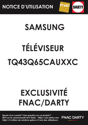 Samsung TQ43Q65CAUXXC E-Manual