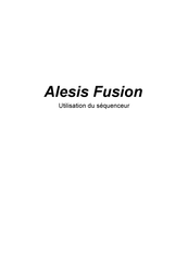 Alesis Fusion Utilisation