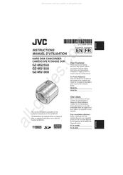 JVC GZ-MG155U Manuel D'utilisation