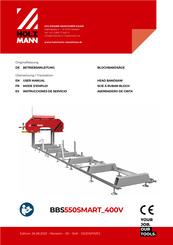 HOLZMANN MASCHINEN BBS550SMART 400V Mode D'emploi