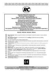 Berner RC8130 Mode D'emploi