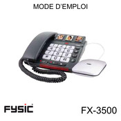 Fysic FX-3500 Mode D'emploi