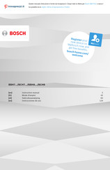 Bosch Athlet BCH7 Serie Mode D'emploi