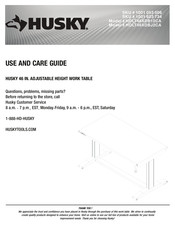 Husky HOLT46XDBJ2CA Guide D'utilisation Et D'entretien