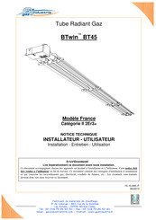 Gaz Industrie BTwin BT45 Notice Technique