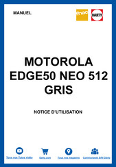 Motorola EDGE50 NEO 512 Guide De L'utilisateur