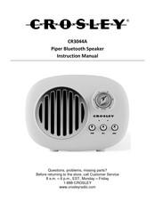 Crosley CR3044A Manuel D'utilisation