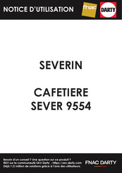 SEVERIN SEVER 9554 Mode D'emploi