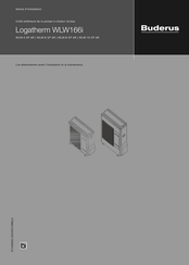 Buderus WLW-6 SP AR Notice D'installation