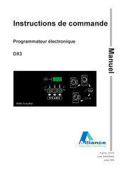 Alliance Laundry Systems DX3 Manuel De Commande