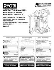 Ryobi ONE+ PCL310 Manuel D'utilisation