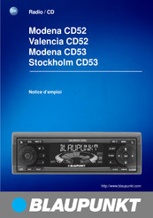 Blaupunkt Modena CD53 Notice D'emploi