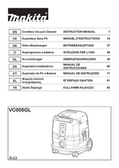 Makita VC005GL Manuel D'instructions