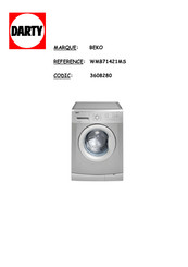 Beko WMB 71421 Mode D'emploi