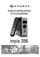 Storex mpix 356 Guide D'installation Et D'utilisation