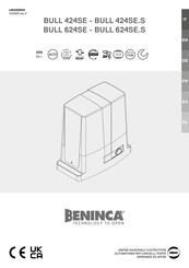 Beninca BULL 624SE.S Instructions D'installation