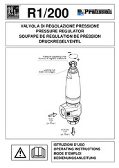 Pratissoli RV1/200 Mode D'emploi