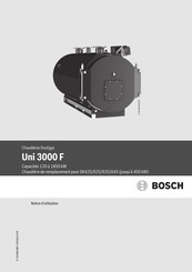 Bosch Uni 3000 F Notice D'utilisation