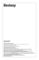 Bestway COOLMOUNT 4 Manuel De L'utilisateur