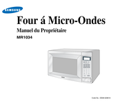 Samsung MR1034 Manuel Du Propriétaire