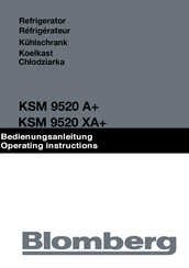 Blomberg KSM 9520 XA+ Mode D'emploi