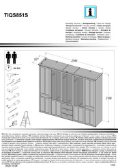 Forte TIQS851S Notice De Montage