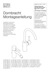 Dornbracht 33 505 660-FF Instructions De Montage