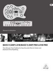 Behringer BASS V-AMP LX1B PRO Manuel D'utilisation