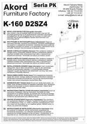 Akord K-160 D2SZ4 Instructions De Montage