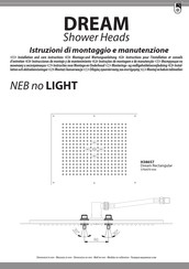 Bossini DREAM H38657 Instructions Pour L'installation Et Conseils D'entretien