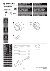 Suzuki 990D0-13K18-000 Instructions De Montage