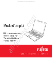 Fujitsu LifeBook T5010 Mode D'emploi