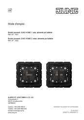 Jung BT1001 Serie Mode D'emploi