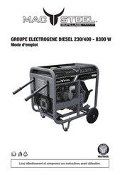 MACSTEEL MST9000 Mode D'emploi