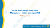 APsystems DS3 Série Guide De Montage