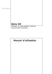 Omron 3G3DV Manuel D'utilisation