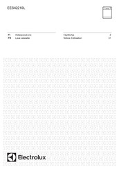 Electrolux EES42210L Notice D'utilisation