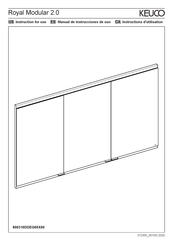 KEUCO Royal Modular 2.0 800310DDEG0500 Serie Instructions D'utilisation