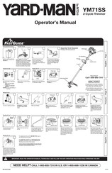 MTD YARD-MAN YM71SS Manuel D'utilisation