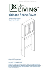 for Living 063-5323-2 Instructions D'assemblage