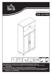 HOMCOM 838-337V80 Instructions De Montage