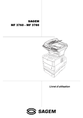 Sagem MF 3780 Livret D'utilisation