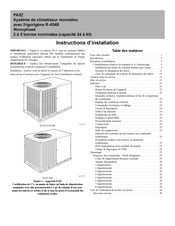 Carrier A10165 Instructions D'installation