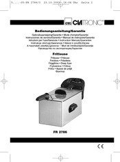 Clatronic FR 2786 Mode D'emploi