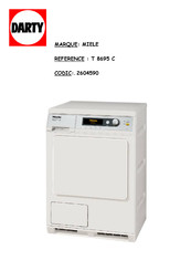 Miele NAVITRONIC T 8695 C Mode D'emploi